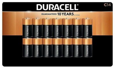 Image: Duracell Coppertop C Alkaline Batteries (14 Count)