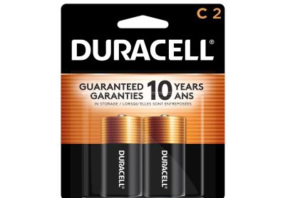 Image: Duracell Coppertop C Alkaline Batteries (2 Count)