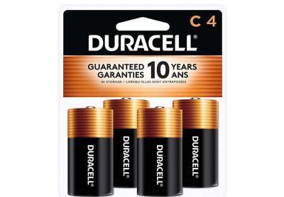 Image: Duracell Coppertop C Alkaline Batteries (4 Count)