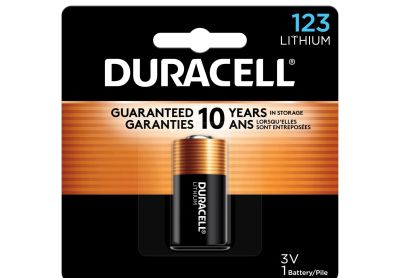 Image: Duracell Coppertop CR123A 3V Lithium Battery (1 Count)
