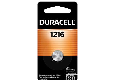 Image: Duracell CR1216 3 Volt Lithium Coin Battery (1 Count)