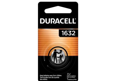 Image: Duracell CR1632 3 Volt Lithium Coin Batteries (1 Count)