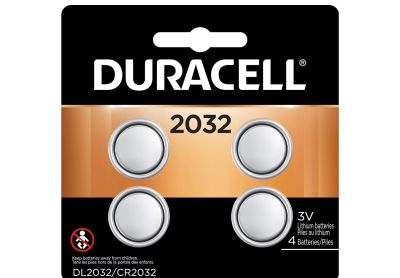 Image: Duracell Duralock DL2032 Lithium Coin Batteries (4 Count)