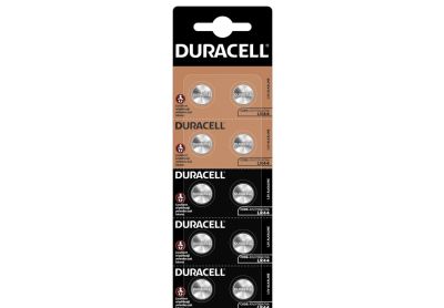 Image: Duracell LR44 Duralock 1.5V Alkaline Button Cell Batteries (10 Count)