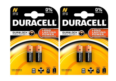 Image: Duracell Medical N 1.5V Alkaline Batteries (2 x 2 Pack)