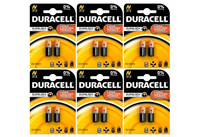 Image: Duracell Medical N 1.5V Alkaline Batteries (2 x 6 Pack)