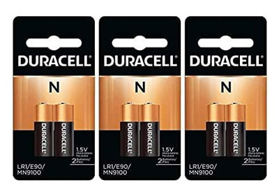 Image: Duracell N 1.5V Alkaline Batteries (2 x 3 Pack)