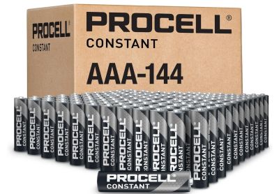 Image: Duracell Procell Constant AAA Alkaline Batteries (144 Pack)