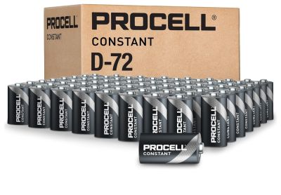 Image: Duracell Procell Constant D Alkaline Batteries (72 Count)