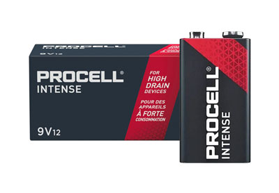 Image: Duracell Procell Intense 9V Alkaline Batteries (12 Count)
