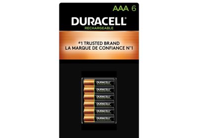 Image: Duracell Rechargeable AAA NiMH Batteries (6 Count)
