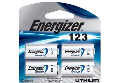 Image: Energizer 123 Lithium Batteries (4 Count)
