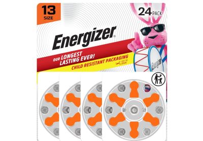 Image: Energizer 13 Hearing Aid Batteries (24 Count)