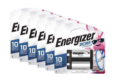 Image: Energizer 2CR5 Lithium Batteries (6 Count)