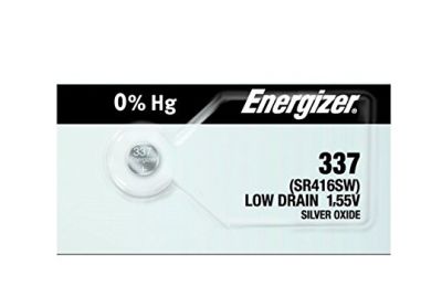 Image: Energizer 337 1.5V Silver Oxide Button Battery (1 Count)