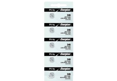 Image: Energizer 346 1.5V Silver Oxide Button Batteries (5 Count)