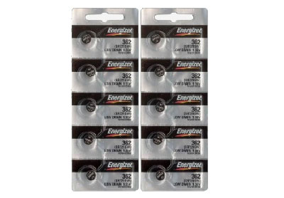 Image: Energizer 362/361 1.5V Silver Oxide Button Batteries (5 x 2 Pack)