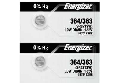 Image: Energizer 364/363 1.5V Silver Oxide Batteries (2 Count)