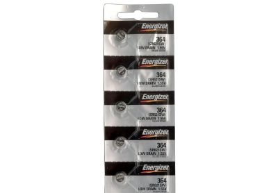 Image: Energizer 364/363 1.5V Silver Oxide Batteries (5 Count)
