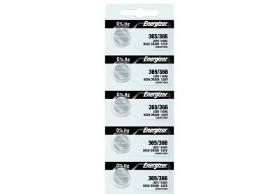 Image: Energizer 365/366 1.5V Silver Oxide Batteries (5 Count)