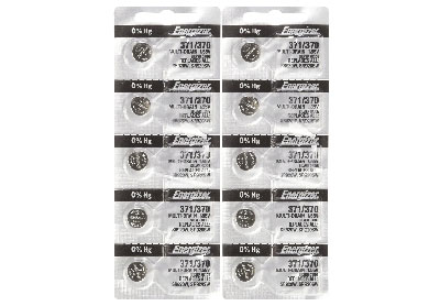 Image: Energizer 371/370 1.5V Silver Oxide Batteries (5 x 2 Pack)