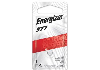 Image: Energizer 377/376 1.5V Silver Oxide Button Battery (1 Count)