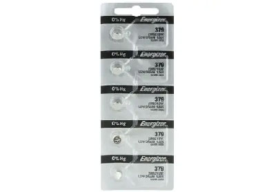 Image: Energizer 379 1.5V Silver Oxide Button Batteries (5 Count)