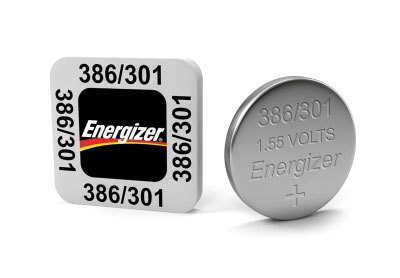 Image: Energizer 386/301 1.5V Silver Oxide Button Battery (1 Count)