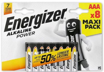 Image: Energizer AAA Alkaline Power Batteries (8 Count)