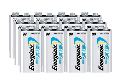 Image: Energizer Advanced Lithium 9V Batteries (12 Count)