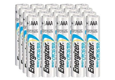 Image: Energizer Advanced Lithium AAA Batteries (20 Count)
