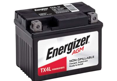 Image: Energizer AGM TX4L Motorcycle & ATV Battery (1 Count)