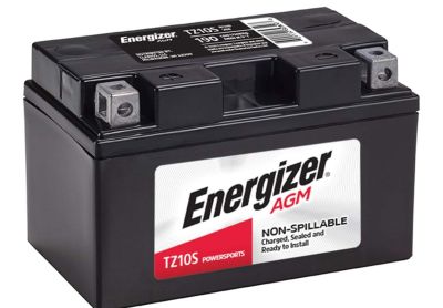 Image: Energizer AGM TZ10S Motorcycle & ATV Battery (1 Count)