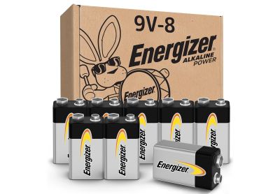 Image: Energizer Alkaline Power 9V Batteries (8 Count)