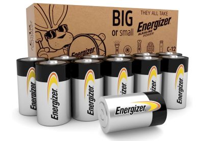 Image: Energizer Alkaline Power C Batteries (12 Count)