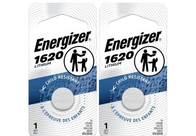 Image: Energizer CR1620 3V Lithium Coin Batteries (1 x 2 Pack)