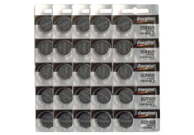 Image: Energizer CR1620 3V Lithium Coin Batteries (5 x 5 Pack)