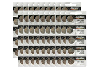 Image: Energizer CR1632 3V Lithium Coin Batteries (5 x 20 Pack)