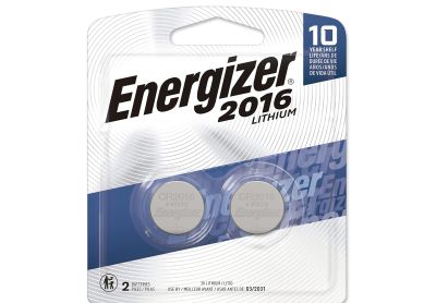 Image: Energizer CR2016 3V Lithium Coin Batteries (2 Count)