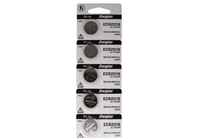 Image: Energizer CR2016 3V Lithium Coin Batteries (5 Count)