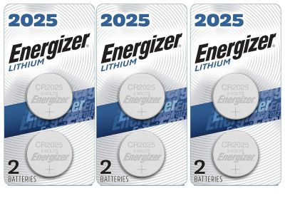 Image: Energizer CR2025 3V Lithium Coin Batteries (2 x 3 Pack)
