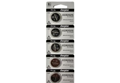 Image: Energizer CR2025 3V Lithium Coin Batteries (5 Count)