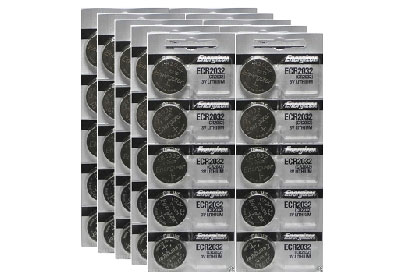 Image: Energizer CR2032 3V Lithium Coin Batteries (10 x 5 Pack)