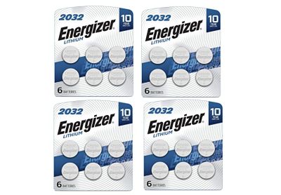 Image: Energizer CR2032 3V Lithium Coin Batteries (6 x 4 Pack)