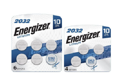 Image: Energizer CR2032 3V Lithium Coin Batteries Combo Pack (10 Count)