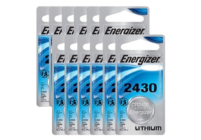 Image: Energizer CR2430 3V Lithium Coin Batteries (1 x 12 Pack)