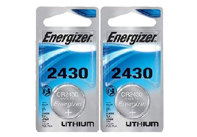Image: Energizer CR2430 3V Lithium Coin Batteries (1 x 2 Pack)