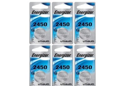 Image: Energizer CR2450 3V Lithium Coin Batteries (6 Count)