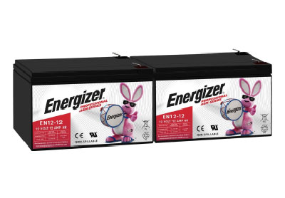 Image: Energizer EN12-12 Professional AGM Sealed Lead Acid Rechargeable Batteries (2 Count)