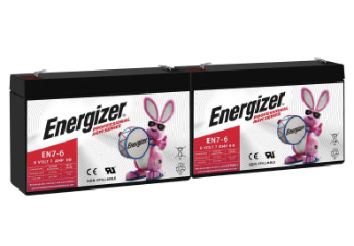 Image: Energizer EN7-6 Professional AGM Sealed Lead Acid Rechargeable Batteries (2 Count)
